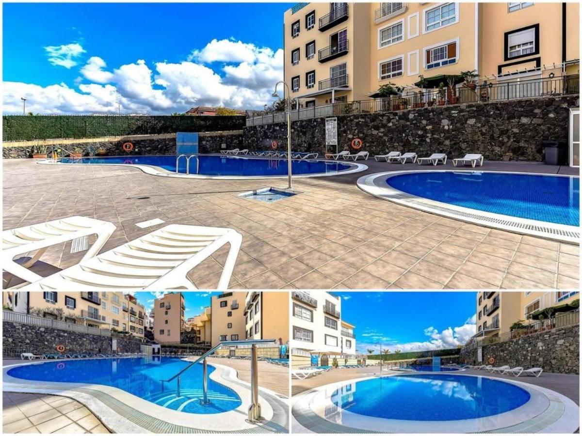 Ocean View 2 Bedroom Roofterrace Apartment In Costa Adeje 卡亚俄萨尔瓦赫 外观 照片