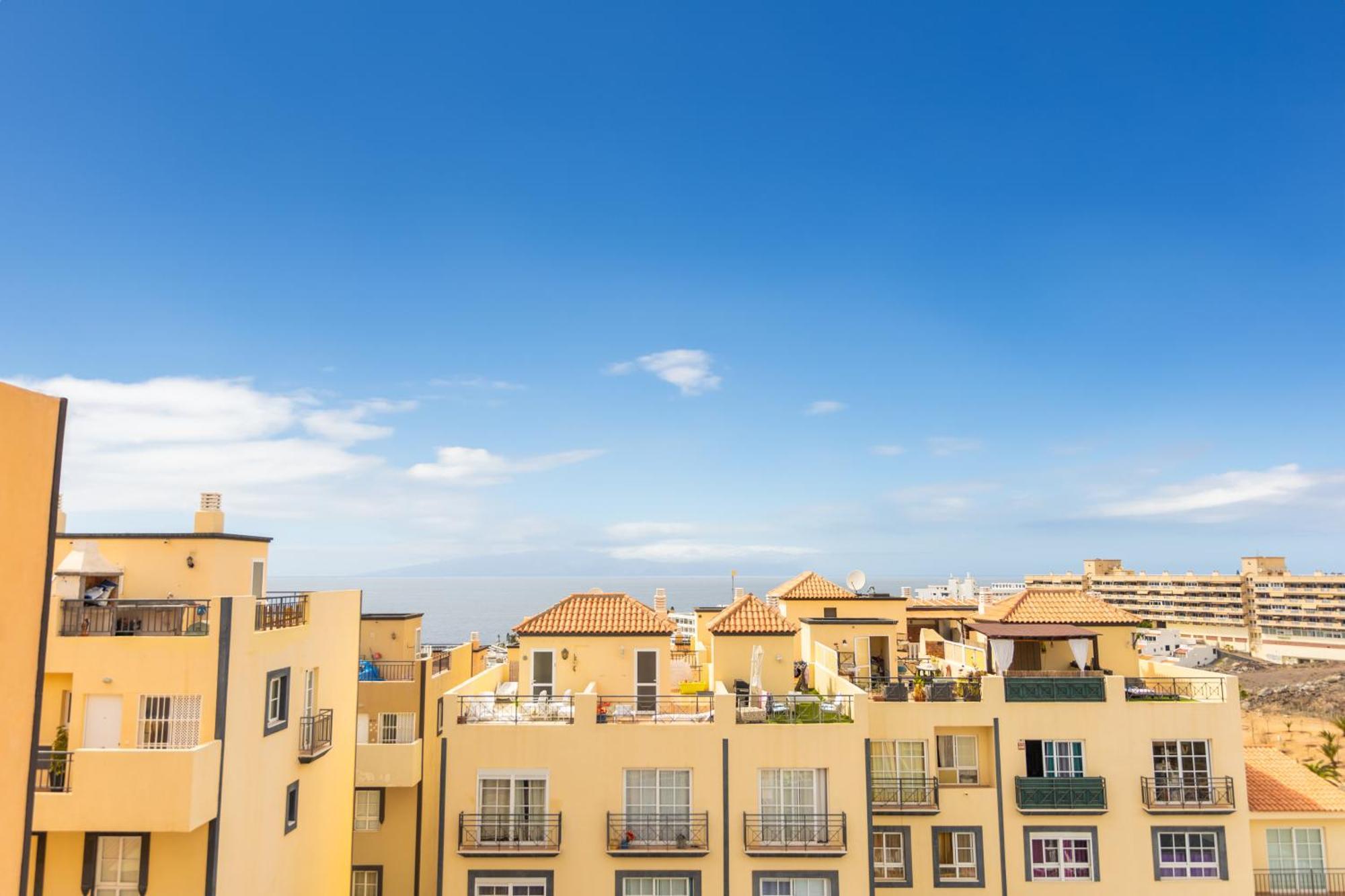 Ocean View 2 Bedroom Roofterrace Apartment In Costa Adeje 卡亚俄萨尔瓦赫 外观 照片